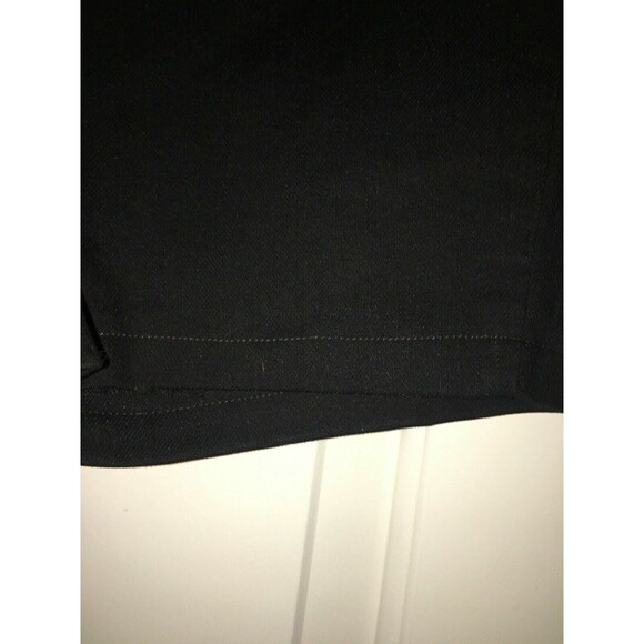 Gloria Vanderbilt Womens Black Jean Shorts Pockets Size 10 - Picture 5 of 9